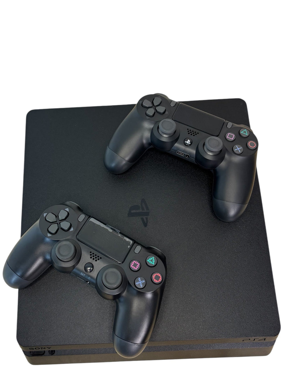 Playstation 4 PS4 Slim HD 1TB com 2 Controles + Jogo (Usado)